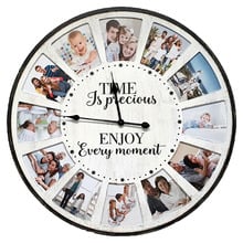 80cm Time Is Precious Wall Clock